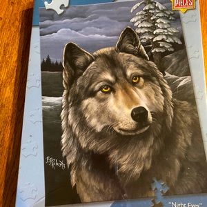 New in box puzzle 550 pieces Night Eyes